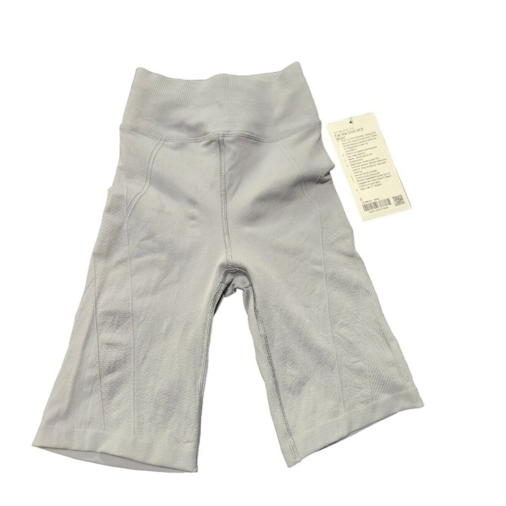 Lululemon For the Chill of It Short Gray Size 0